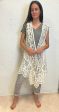 Lace and Crochet Long Vest Online