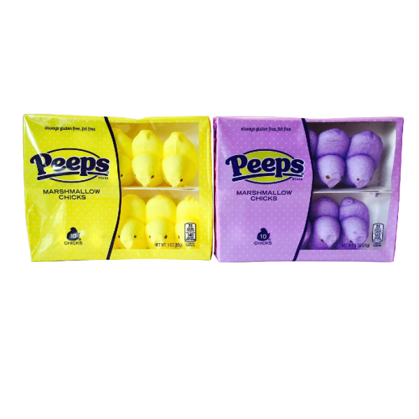 Peeps Marshmallow Chicks Includes Two Boxes For Cheap