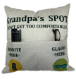 Grandpa s Spot Pillow Hot on Sale