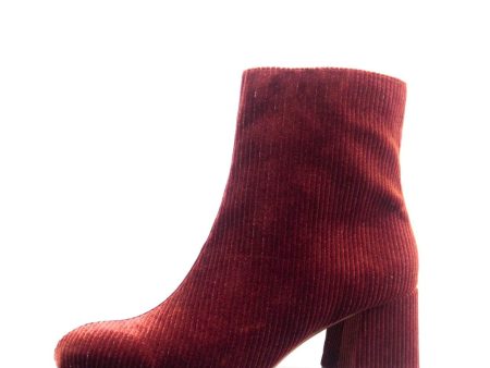 Marino Velvet Booties Online Hot Sale