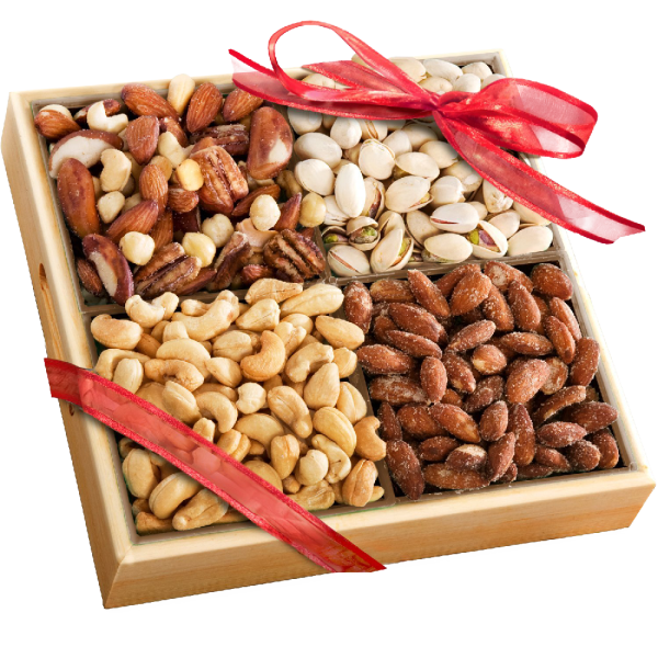 Golden State Fruit Savory Favorites Assorted Nuts Gift Tray Cheap