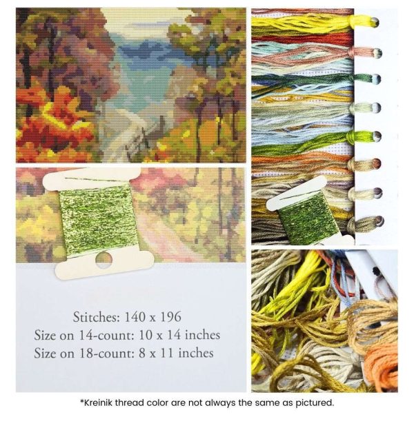 A Walk in the Countryside Cross Stitch Kit Supply