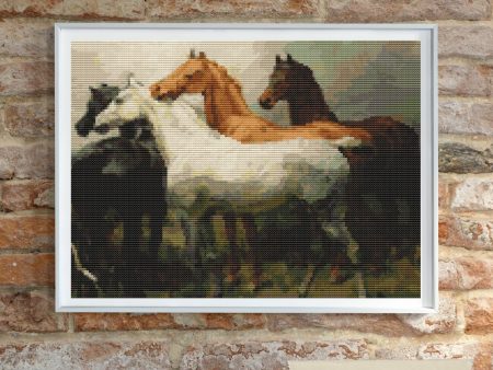 They ll Want Us Again Cross Stitch Kit (Partial Artwork) For Cheap