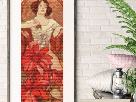 Ruby Cross Stitch Kit Hot on Sale