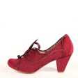 Madison Velvet Retro Heels For Sale