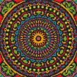 Hypnotic Mandala Cross Stitch Kit Supply