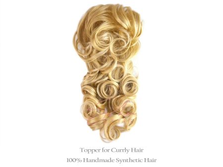 Sarah - 18   Vegan   Futura Hair Top Piece Hair Extension on Sale