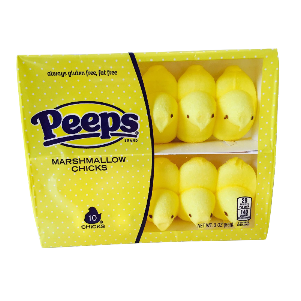 Peeps Marshmallow Chicks Includes Two Boxes For Cheap