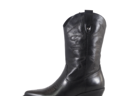 Racketeer Leather Cowboy Boots For Cheap