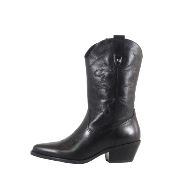 Racketeer Leather Cowboy Boots For Cheap