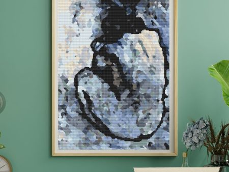 Blue Nude Cross Stitch Kit Online Sale