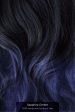 Blue Tone Ombre Halo Extensions Online Sale