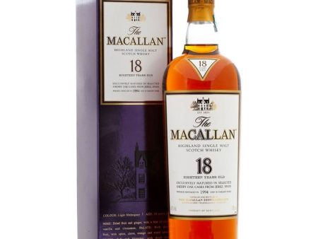 The Macallan 18 Years Old 1994 Sherry Oak Cask Scotch Whisky For Discount